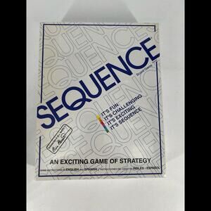 Sequence Board Game Jax 1995 Family Strategy Game Vintage Brand New Sealed